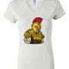 Women's Short Sleeve V-Neck T-Shirt Thumbnail