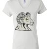 Women's Short Sleeve V-Neck T-Shirt Thumbnail