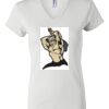 Women's Short Sleeve V-Neck T-Shirt Thumbnail