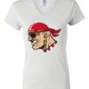 Women's Short Sleeve V-Neck T-Shirt Thumbnail