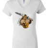 Women's Short Sleeve V-Neck T-Shirt Thumbnail