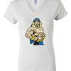 Women's Short Sleeve V-Neck T-Shirt Thumbnail