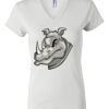 Women's Short Sleeve V-Neck T-Shirt Thumbnail