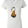 Women's Short Sleeve V-Neck T-Shirt Thumbnail