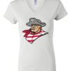 Women's Short Sleeve V-Neck T-Shirt Thumbnail