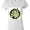 Women's Short Sleeve V-Neck T-Shirt Thumbnail