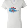 Women's Short Sleeve V-Neck T-Shirt Thumbnail