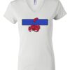 Women's Short Sleeve V-Neck T-Shirt Thumbnail