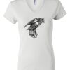 Women's Short Sleeve V-Neck T-Shirt Thumbnail