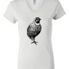 Women's Short Sleeve V-Neck T-Shirt Thumbnail