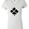 Women's Short Sleeve V-Neck T-Shirt Thumbnail