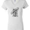 Women's Short Sleeve V-Neck T-Shirt Thumbnail