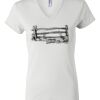 Women's Short Sleeve V-Neck T-Shirt Thumbnail