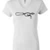 Women's Short Sleeve V-Neck T-Shirt Thumbnail