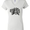 Women's Short Sleeve V-Neck T-Shirt Thumbnail