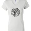 Women's Short Sleeve V-Neck T-Shirt Thumbnail