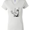 Women's Short Sleeve V-Neck T-Shirt Thumbnail