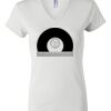 Women's Short Sleeve V-Neck T-Shirt Thumbnail