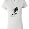 Women's Short Sleeve V-Neck T-Shirt Thumbnail