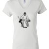 Women's Short Sleeve V-Neck T-Shirt Thumbnail