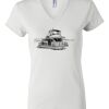 Women's Short Sleeve V-Neck T-Shirt Thumbnail