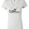 Women's Short Sleeve V-Neck T-Shirt Thumbnail