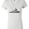 Women's Short Sleeve V-Neck T-Shirt Thumbnail