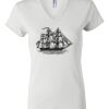Women's Short Sleeve V-Neck T-Shirt Thumbnail