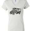 Women's Short Sleeve V-Neck T-Shirt Thumbnail