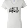 Women's Short Sleeve V-Neck T-Shirt Thumbnail