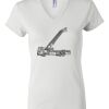 Women's Short Sleeve V-Neck T-Shirt Thumbnail