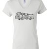 Women's Short Sleeve V-Neck T-Shirt Thumbnail