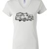 Women's Short Sleeve V-Neck T-Shirt Thumbnail