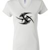 Women's Short Sleeve V-Neck T-Shirt Thumbnail