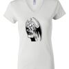 Women's Short Sleeve V-Neck T-Shirt Thumbnail