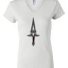 Women's Short Sleeve V-Neck T-Shirt Thumbnail