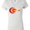 Women's Short Sleeve V-Neck T-Shirt Thumbnail