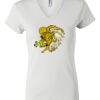 Women's Short Sleeve V-Neck T-Shirt Thumbnail