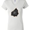 Women's Short Sleeve V-Neck T-Shirt Thumbnail