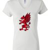 Women's Short Sleeve V-Neck T-Shirt Thumbnail