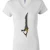 Women's Short Sleeve V-Neck T-Shirt Thumbnail