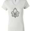 Women's Short Sleeve V-Neck T-Shirt Thumbnail