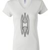 Women's Short Sleeve V-Neck T-Shirt Thumbnail