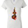 Women's Short Sleeve V-Neck T-Shirt Thumbnail