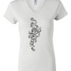 Women's Short Sleeve V-Neck T-Shirt Thumbnail