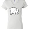 Women's Short Sleeve V-Neck T-Shirt Thumbnail