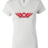 Women's Short Sleeve V-Neck T-Shirt Thumbnail