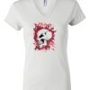 Women's Short Sleeve V-Neck T-Shirt Thumbnail