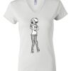Women's Short Sleeve V-Neck T-Shirt Thumbnail
