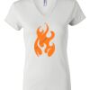 Women's Short Sleeve V-Neck T-Shirt Thumbnail